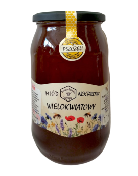 Miód wielokwiatowy 1,1kg