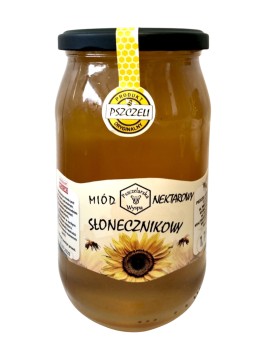 Miód słonecznikowy 1,1kg